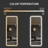 FURNIinspire Decorative Wall Mirrors Full Length Mirror, All-Mounted Mirror Rounded Corners, Rectangle Mirror For Bedroom, Dressing Room, 65"*21" - 4 of 4