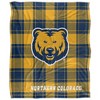 University Of Northern Colorado Campus Plaid Spirit Silky Touch Super Soft Throw Blanket 50x60 - 2 of 4
