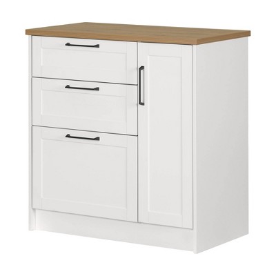 Savannah Kitchen Island with Storage - Thumbnail 2