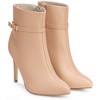 Allegra K Women's Pointed Toe Buckle Strap Stiletto Heels Ankle Boots - 3 of 4