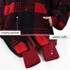 Women's Fuzzy Cozy Fleece Blanket Hoodie Sweatshirt, Super Soft Suggly Wearable Blanket Hoodie Woman, Gift for Her Him - Catalonia - 3 of 4