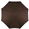 Northlight 8.5ft Outdoor Patio Market Umbrella with Wooden Pole, Brown - 3 of 4