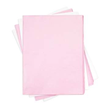 Sparkle and Bash 60 Sheets Pink Wrapping Tissue Paper Bulk for