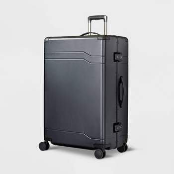 Signature Hardside Trunk Large Checked Spinner Suitcase - Open Story™