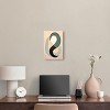 Art Remedy Earthworm in the glass bowl Contemporary Shapes Abstract Wall Art Unframed - 2 of 4