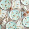 Juvale 144 Piece Dog Party Supplies, Pug Birthday Decorations with Paper Plates, Napkins, Cups, and Cutlery (Serves 24) - 3 of 4