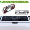 Unique Bargains Exterior Door Handle Cover for Chevrolet Silverado 1500 2019-2024 ABS 1 Pc - 3 of 4
