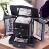Mele Designs Kennedy Women's Wooden Jewelry Box - Java - 4 of 4