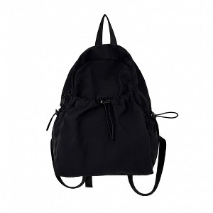 Alilang Lightweight Drawstring Backpack with Front Pocket Side