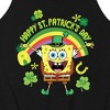 Men's - SpongeBob Squarepants - Happy St. Patricks Day Graphic Tank Top - 2 of 4