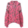Women's EMMA Pink Floral Print Blouse - EMILY LOVELOCK - 4 of 4