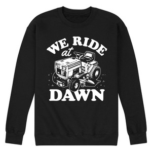 Men's - Instant Message - We Ride At Dawn Graphic Fleece Sweatshirt - 1 of 4