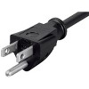 Monoprice Power Extension Cord Cable - 10 Feet - Black | 14AWG 15A (NEMA 5-15P to NEMA 5-15R) - image 3 of 4