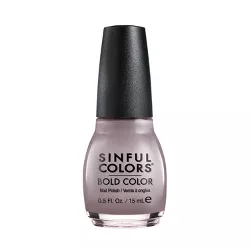 Sinful Colors Bold Color Nail Polish - Taupe Is Dope Beige - 0.5 fl oz