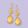 Ross-Simons 19.00 ct. t.w. Citrine Drop Earrings in 14kt Yellow Gold - 4 of 4