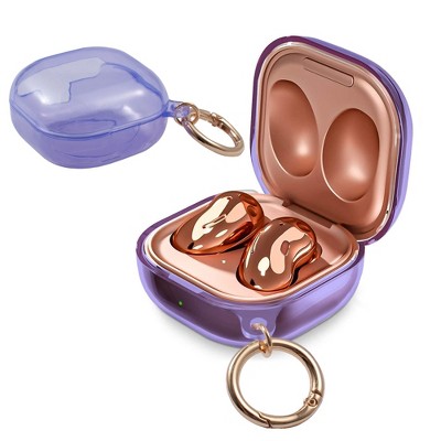 Insten TPU Case for Samsung Galaxy Buds Pro (2021) / Galaxy Buds Live (2020) with Carabiner Keychain