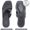 ROXONI Women Slippers Shower Pool Sandals Criss Cross Bathroom Quick Drying Slippers - 2 of 4