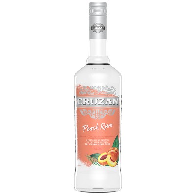 Cruzan Peach Rum - 750ml Bottle