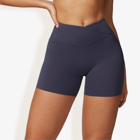 Anna-Kaci Active Women's High Waist Stretch Fit Athletic Shorts with Smooth Seam Detailing and Supportive Fabric