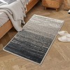 Area Rug Modern Ombre Rug Contemporary Gradient Throw Carpet for Bedroom Solid Accent Rug Non-Shedding Living Room Rug - 2 of 4