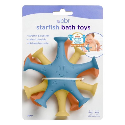 Image of Ubbi Contemporary Starfish Bath Toy