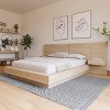 Nexera 4pc Queen Napa Bedroom Set Natural Blonde Oak - 3 of 4