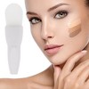 Unique Bargains Short Handle Facial Mask Brush White 1 Pc - 2 of 4