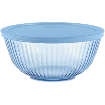 Pyrex® Sculpted Tinted 2qt Lidded Mixing Bowl
