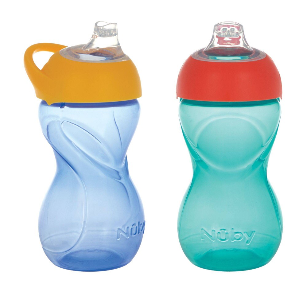  3 pack of cases Nuby 10oz Soft Spout Clik-It Cup - 2pk