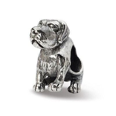 Black Bow Jewelry Silver German Shorthaired Pointer Bead Charm