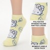 Hello Kitty Characters AOP Scalloped Cuffs Womens Ankle Socks 5 Pack - 2 of 4