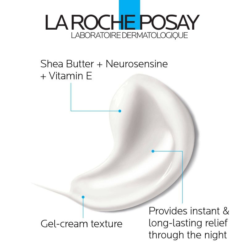 La Roche Posay Toleriane Dermallegro Ultra Soothing Repair Night Facial Moisturizer - 1.35 fl oz, 6 of 10