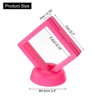 Unique Bargains Transparent PE Material Floating Frame Elegant Touch Jewelry Box White 20 Pcs - 2 of 4