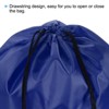 Unique Bargains Gym Sports Outdoor Traveling Nylon Polyester Drawstring Storage Bag 5 Pcs - 3 of 3