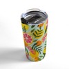 Cat Coquillette Grapefruit Blooms Mint Palette 20 oz Stainless Steel Travel Mug - Deny Designs - image 2 of 4