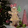 Northlight LED Lighted Gingerbread Girl Christmas Figurine - 15.25" - 4 of 4