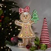 Northlight LED Lighted Gingerbread Girl Christmas Figurine - 15.25" - image 4 of 4