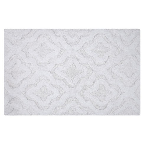 Sweet Home Collection - Memory Foam Non Slip Non Skid Back Plush Bath Mat  Rug, Gray, 20 X 32 : Target