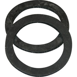 Lasco  1-3/4 In. Outlet Cloth Inserted Rubber Sink Strainer Washer (2 Ct.) - 1 of 2