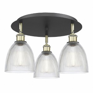 Castile - 3 Light Flush Mount In Industrial Style-9.5 Inches Tall and 17.75 Inches Wide - 1 of 1