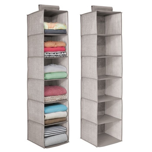  Linen Closet Organizers And Storage, 4 Pack Closet