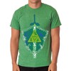 Seven Times Six The Legend of Zelda T-Shirt Men's Triforce Graphic Short Sleeve Tee - 2 of 4