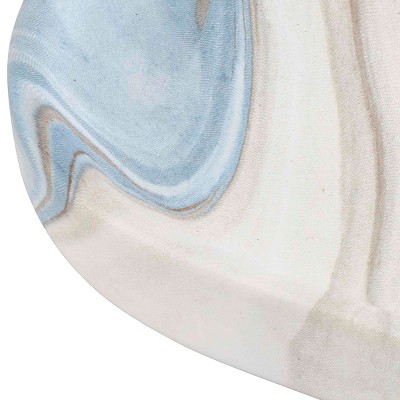 Blue and White Marble Ceramic Vanity Tray