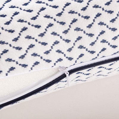 Standard White Gel Memory Foam Pillow with Soft Cover