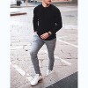 Clearlove Men’s Classic Crew Neck Knit Pullover Sweater Comfortable and Stylish Everyday Essential - 2 of 4