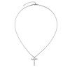Adornia Silver Plated Mixed Stone Crystal Initial Necklace - 3 of 3