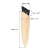 Unique Bargains Horsehair Handheld Shoes Brush for Leather Boots 3 Pcs - 2 of 4