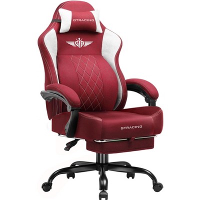 GTPLAYER Big and Tall Gaming Chair, Breathable Fabric, Strong Lumbar Support, Comfortable Office Chairs