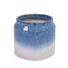 Yinvani Set of 2 Gradient Ceramic Flowerpot, Modern Planter for Patio, Garden, Windowsill - 3 of 4