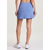 RBX Active Women's Body Skimming Buttery Soft Quick Drying Tennis/Golf/Running Skirt with Built-In Shorts, Pockets - 3 of 4